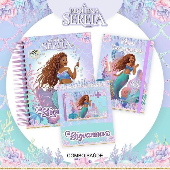 Arquivo de Corte Combo Caderneta da Saude Sereia