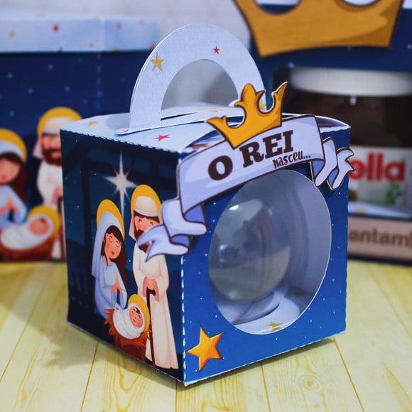 Arquivo de Corte Caixa Esfera Natal
