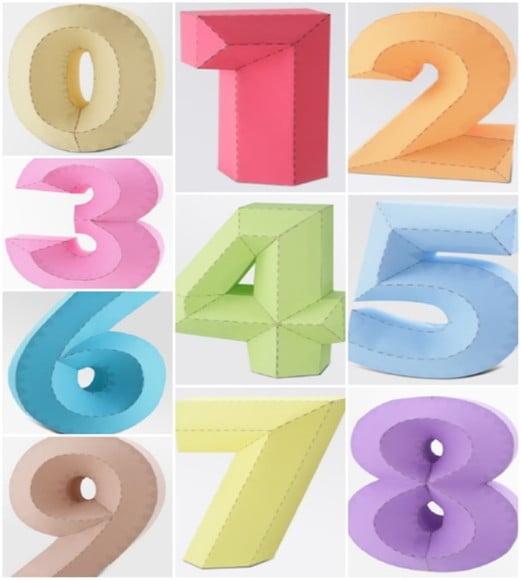 Arquivo de Corte Combo Numeros 4d