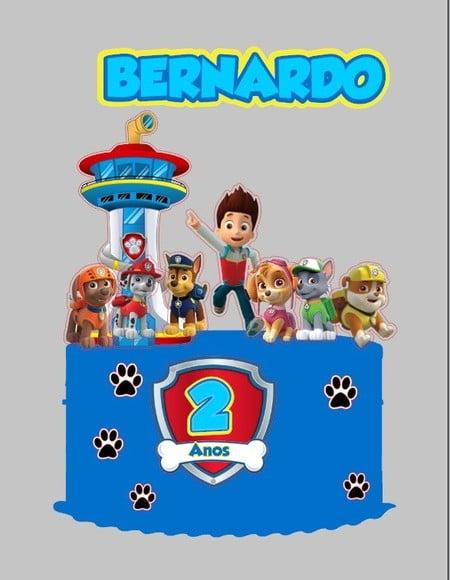 Arquivo de Corte Topo Patrulha Canina 06