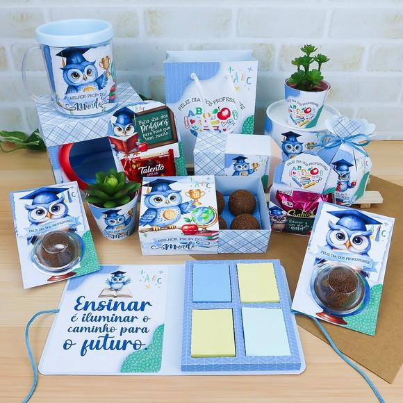 Arquivo de Corte Kit Coruja Dia dos Professores