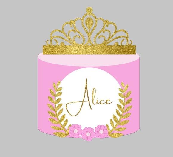 Arquivo de Corte Topo Coroa Princesa
