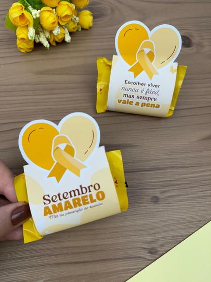 Arquivos de Corte Porta Bombom Setembro Amarelo