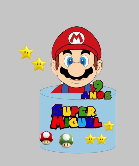 Arquivo de Corte Topo Super Mario Bross