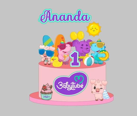 Arquivo de Corte Topo Babytube