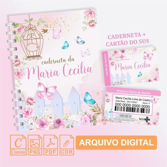 Arquivo Digital Combo Caderneta da Saúde Jardim
