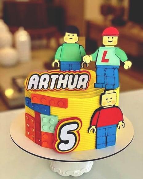Arquivo de Corte Topo Lego Bloquinho
