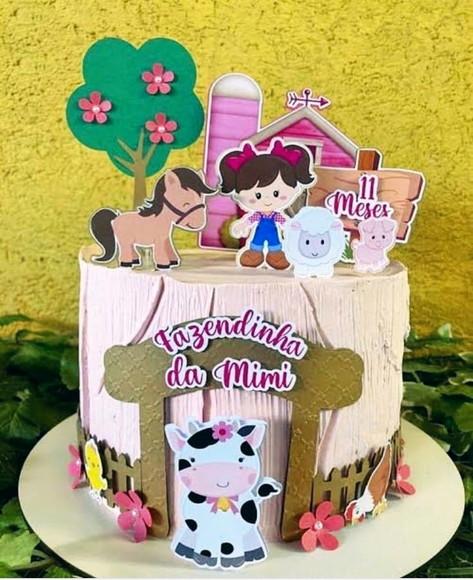 Arquivo de Corte Fazendinha Menina