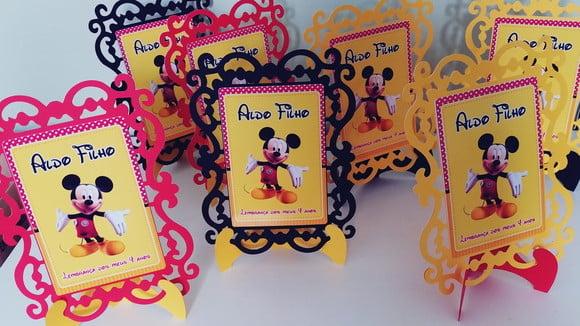 Aquivos de Corte Porta Retrato Mickey Mouse