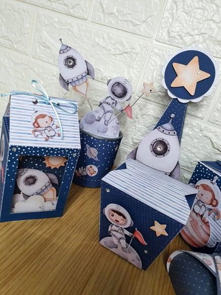 Aquivos de Corte Astronauta Aquarela