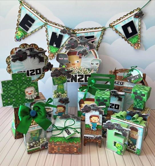 Arquivo de Corte Minecraft Pdf/studio e Png