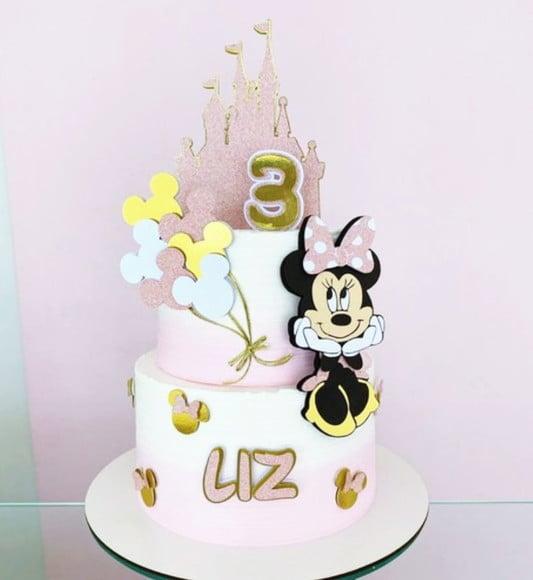 Arquivo de Corte Topo de Bolo Minnie