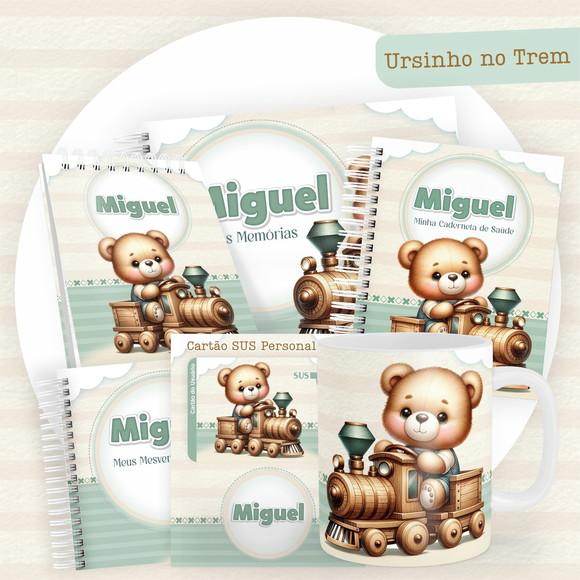 Arquivo Digital Combo Encadernação Ursinho