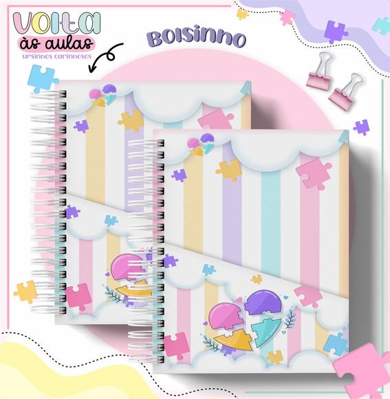 Arquivo de Corte Combo Agenda Escolar Autismo
