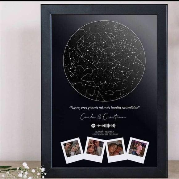 Arquivo Digital Quadro Mapa das Estrelas