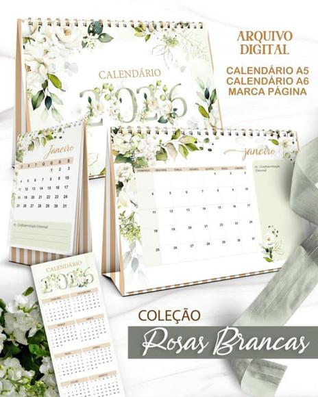 Arquivo Digital Combo Calendários 2026