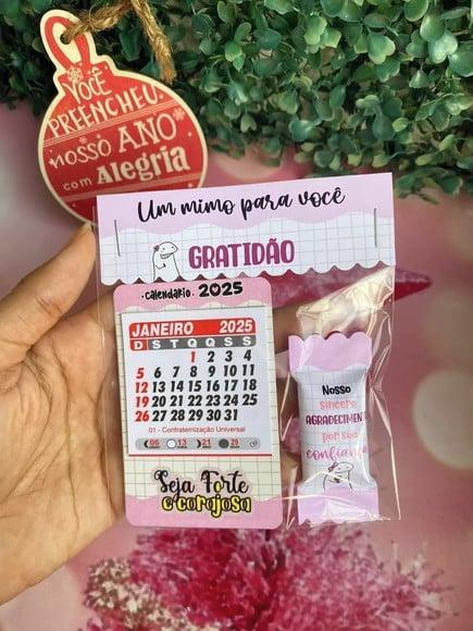 Arquivo de Corte Calendário Balinha