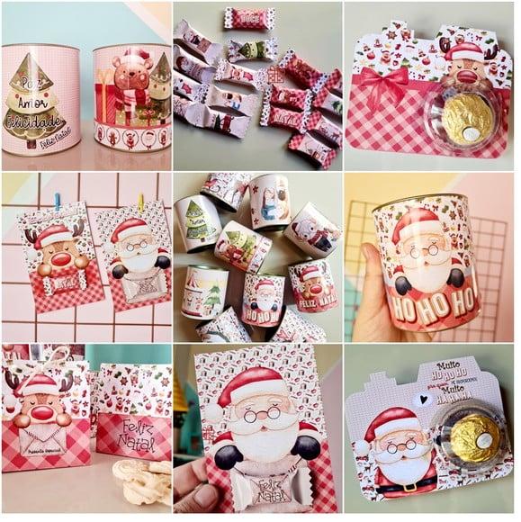 Arquivo de Corte Kit Natal Aquarela