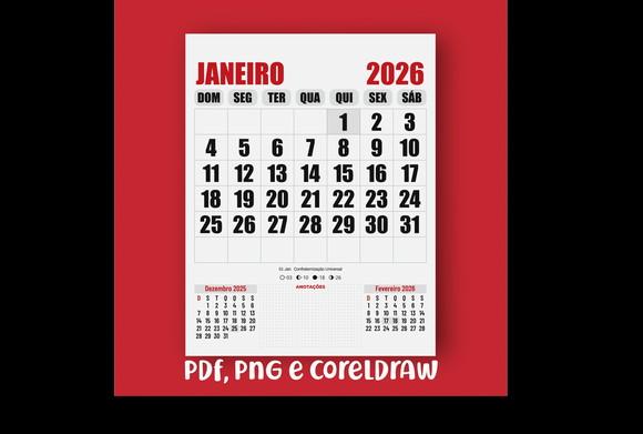 Arquivo Digital Miolo Calendario 2026