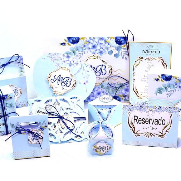 Arquivo de Corte Kit Casamento