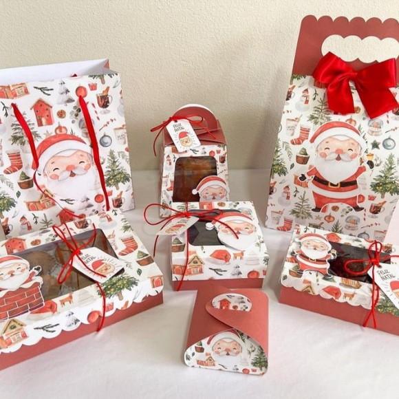 Arquivo de Corte Kit Natal Aquarela