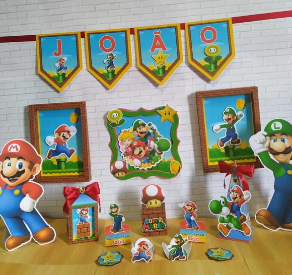 Arquivo de Corte Kit Luigi Mario Bros