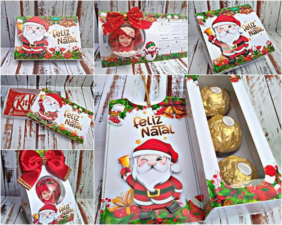 Arquivo de Corte Kit Natal Papai Noel