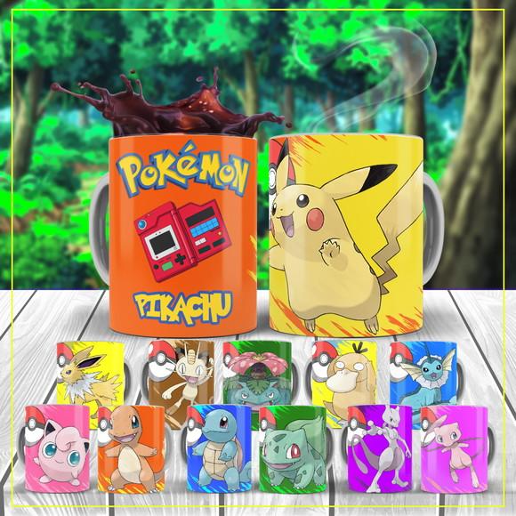 Arquivo Digital Combo para Caneca Pokémon
