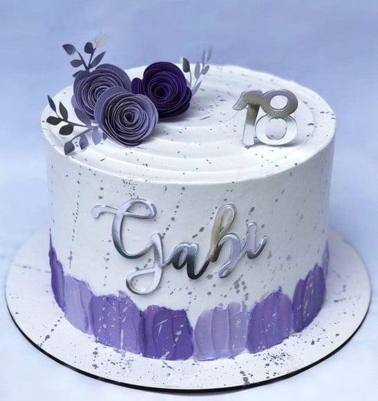 Arquivos de Corte Topo de Bolo 18 Anos com Flores 3d