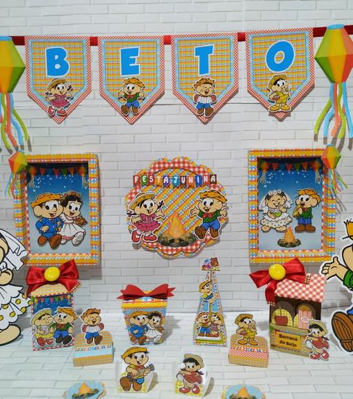 Arquivo de Corte Caixa Cesta Festa Junina
