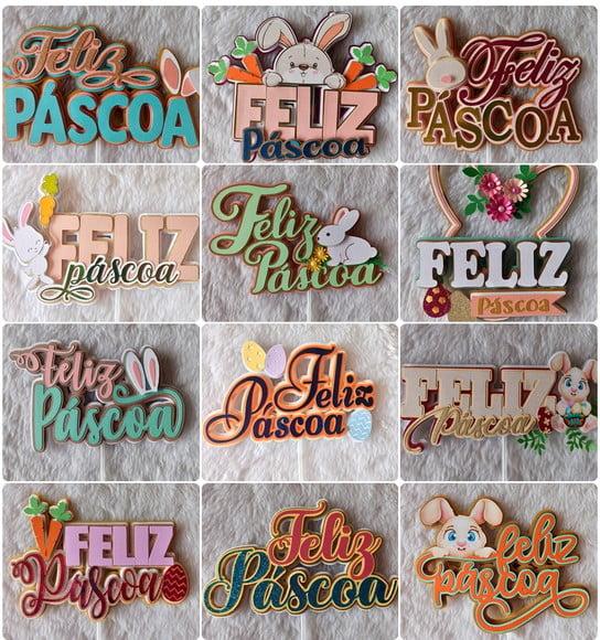 Arquivos de Corte Combo Topos de Pascoa