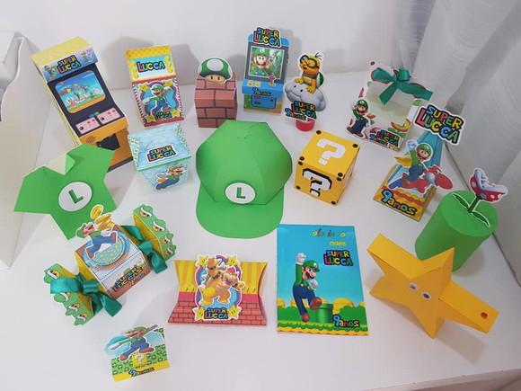 Arquivos de Corte Kit Mario Bros