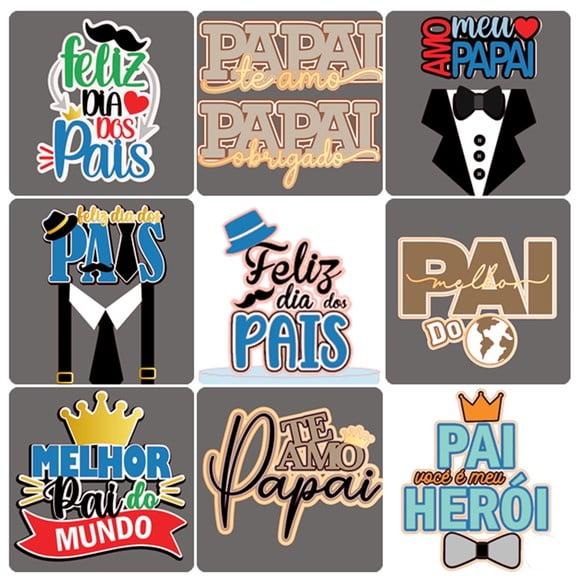 Arquivos de Corte Combos de Topos Dia dos Pais