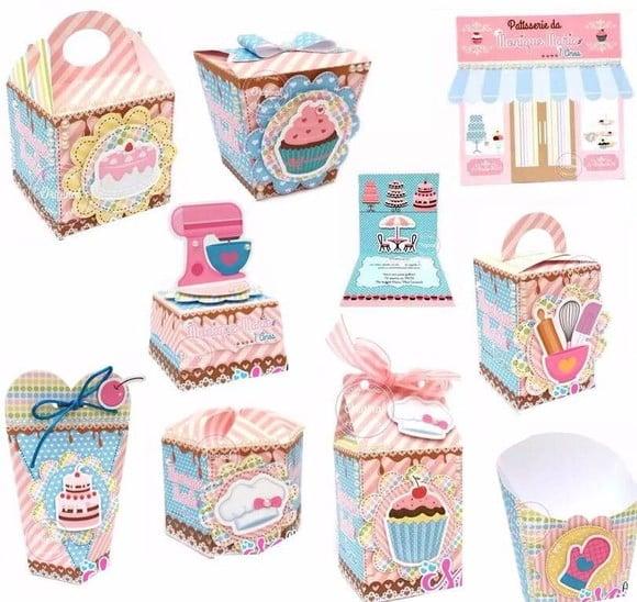 Arquivo de corte kit confeitaria
