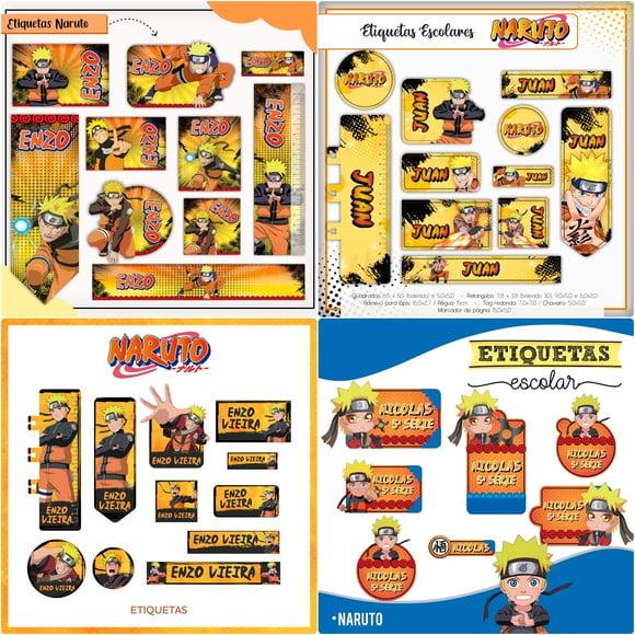 Arquivos de corte combo escolar Naruto