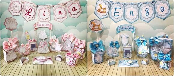 Arquivos de Corte Cha de Bebe Elefantinhos