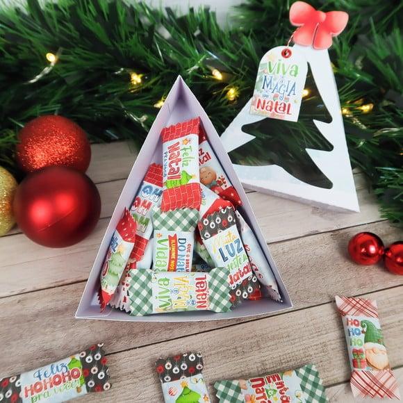 Arquivo de Corte Caixa Arvore Balinha de Natal