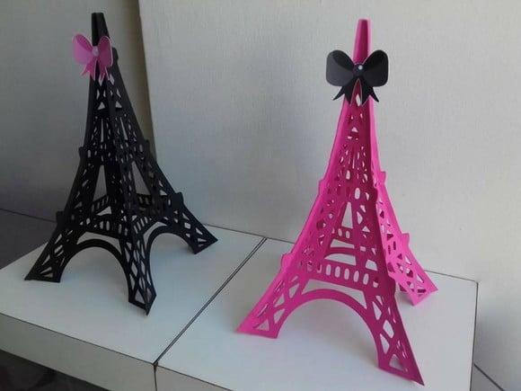 Arquivo de corte torre paris 3d