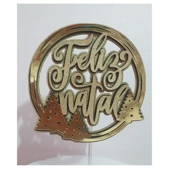 Arquivo de Corte Topo Feliz Natal