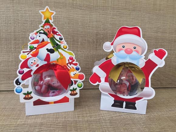 Arquivo de Corte Caixa para Bola Natal