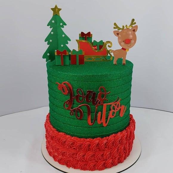 Arquivo de Corte Topo de Rena Natal