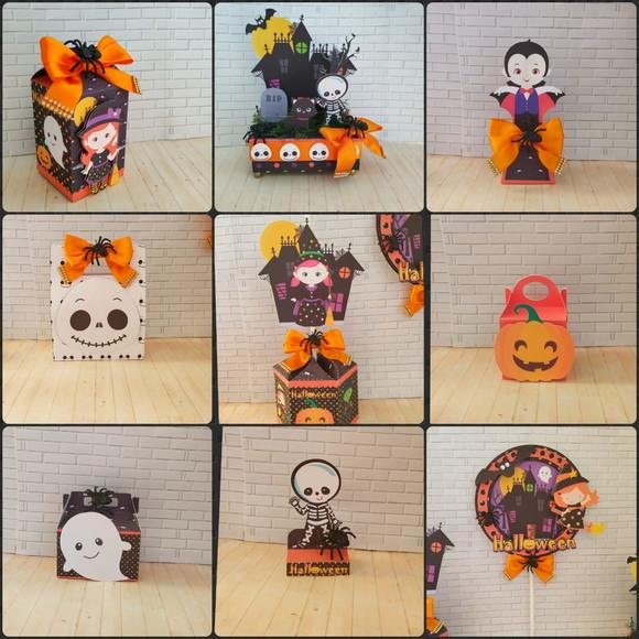 Arquivo de corte Halloween em Studio e PDF