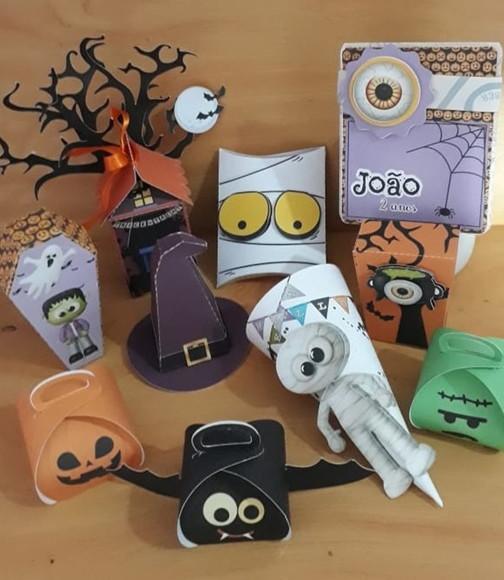 Arquivos de corte silhouette Halloween ENVIO IMEDIATO