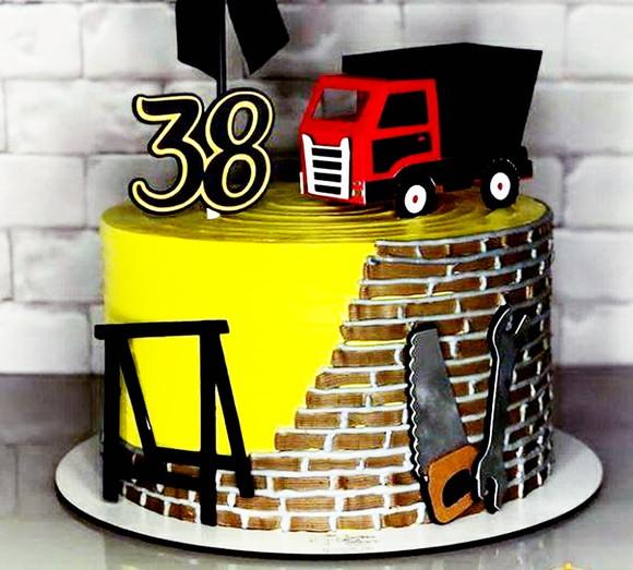 Arquivo de corte topo de bolo construção
