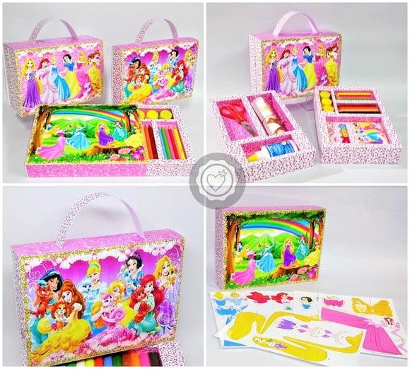 Arquivo de corte kit pintura princesas disney