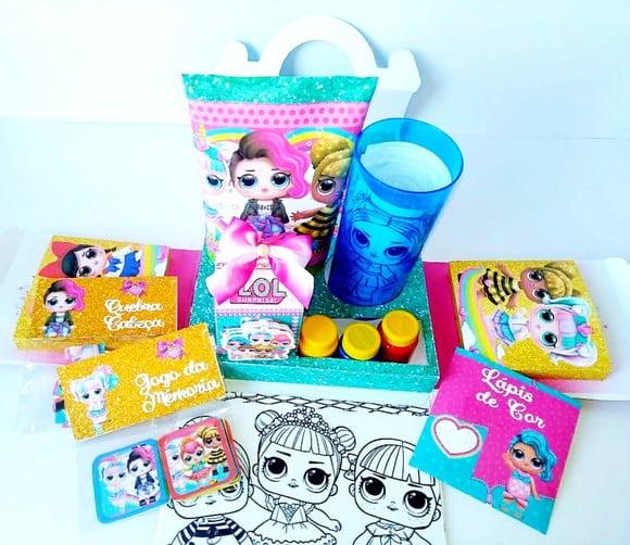 Arquivo de corte kit maleta lol explosiva