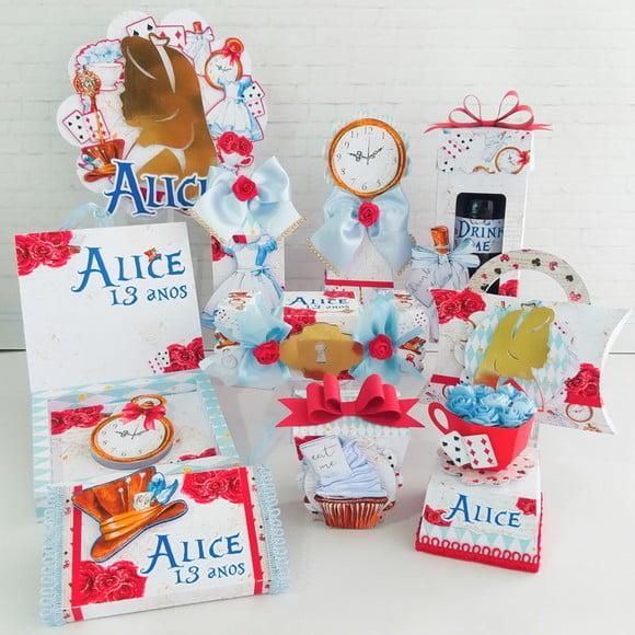 Arquivo de Corte Alice no Pais das Maravilhas em Studio/pdf
