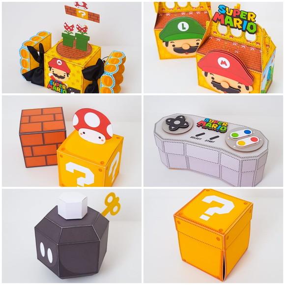 Arquivos de Corte Kit Super Mario