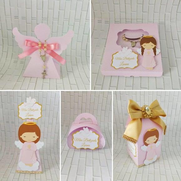 Arquivos de Corte Kit Batizado Menina 02