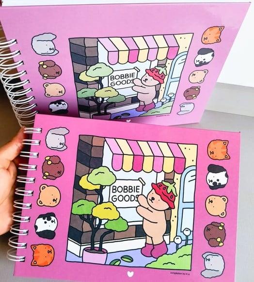 Arquivo Digital Livro de Colorir Bobbie Goods